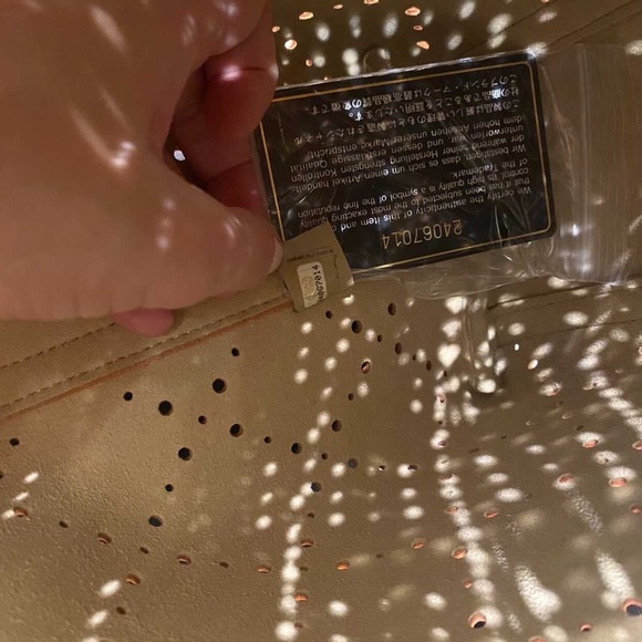 Chanel Caviar Drawstring Perforated Bucket Bag Coral Pink Orange Silver HW - Picture 10 of 16